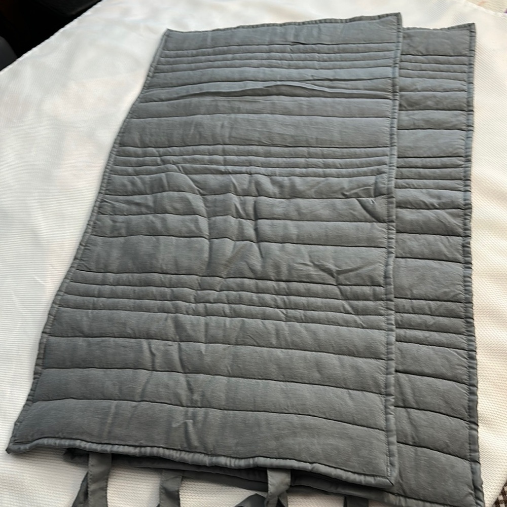 Pillow shams king size gray